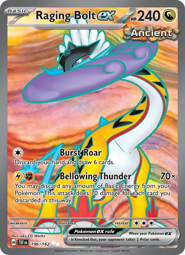 Raging Bolt ex #196 — Temporal Forces