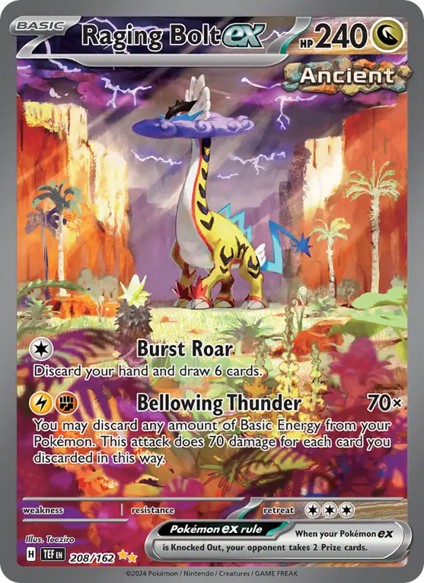 Raging Bolt ex #208 — Temporal Forces