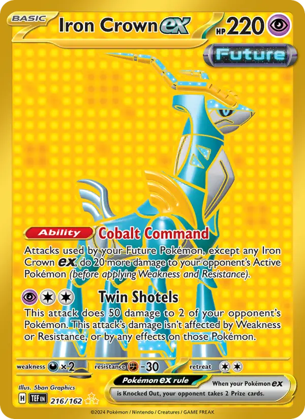 Iron Crown ex #216 — Temporal Forces