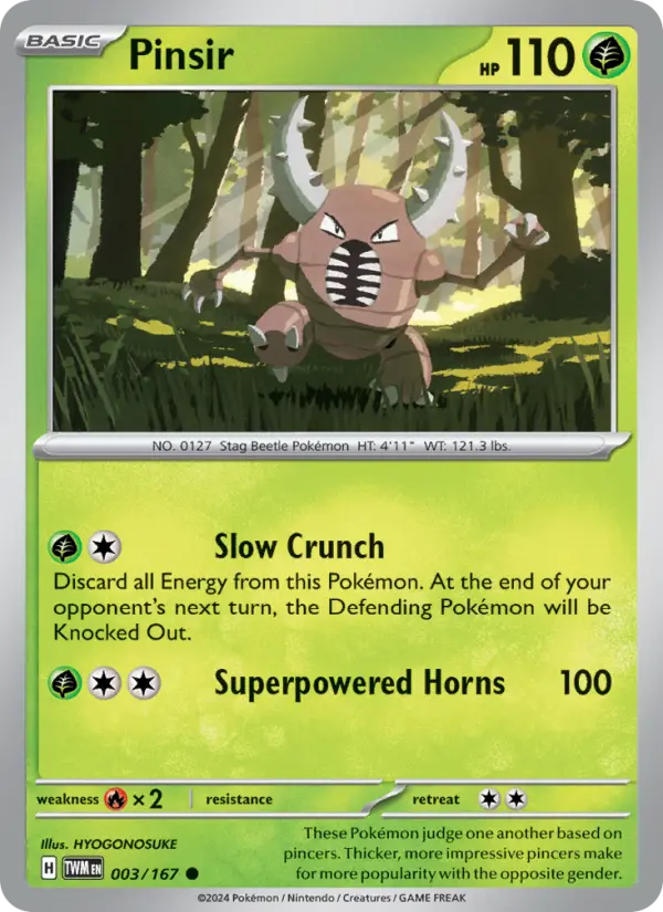 Pinsir #003 — Twilight Masquerade