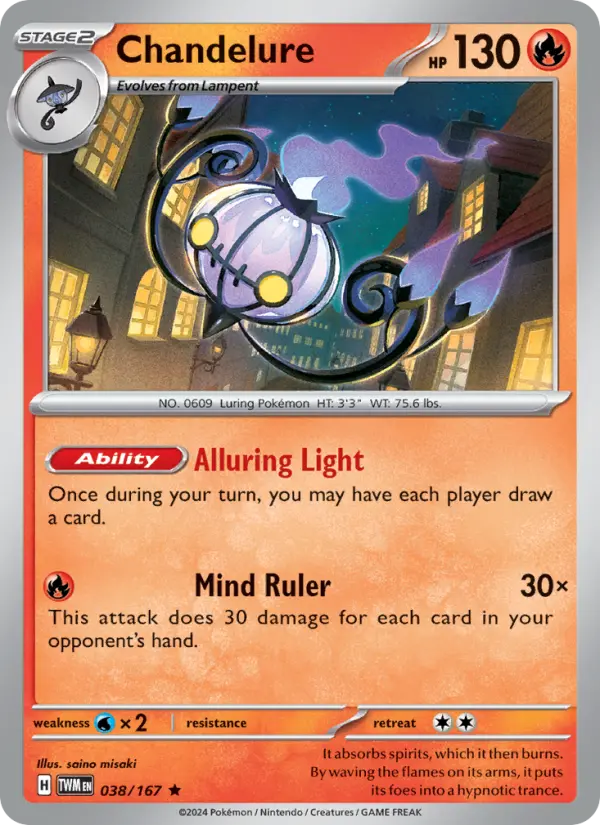 Chandelure #038 — Twilight Masquerade