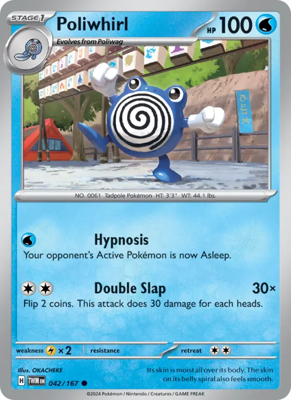 Poliwhirl #042 — Twilight Masquerade