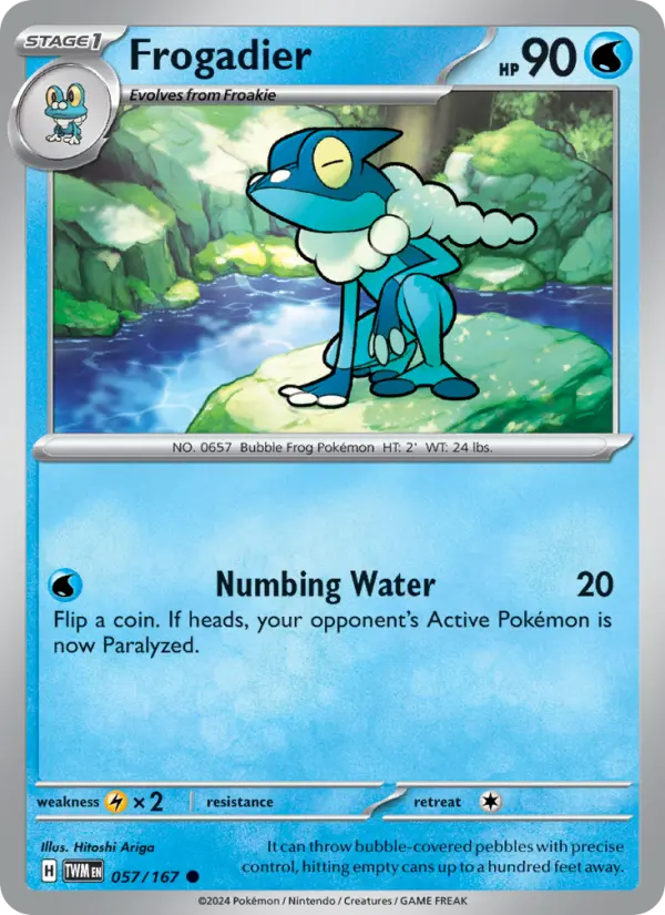 Frogadier #057 — Twilight Masquerade