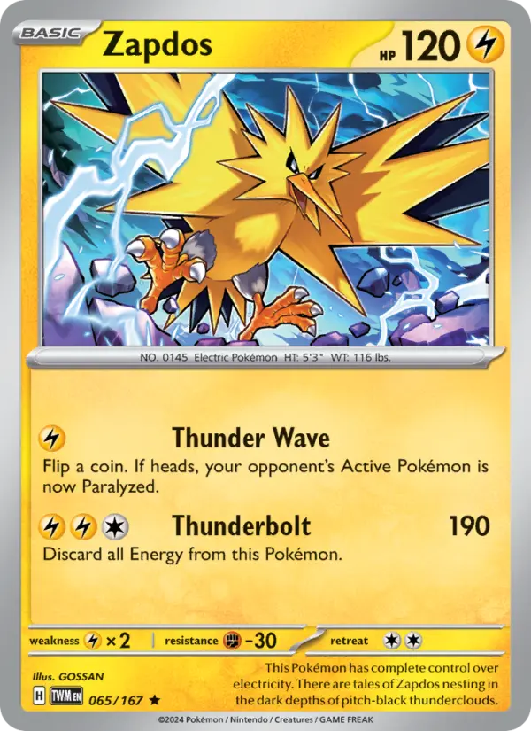 Zapdos #065 — Twilight Masquerade