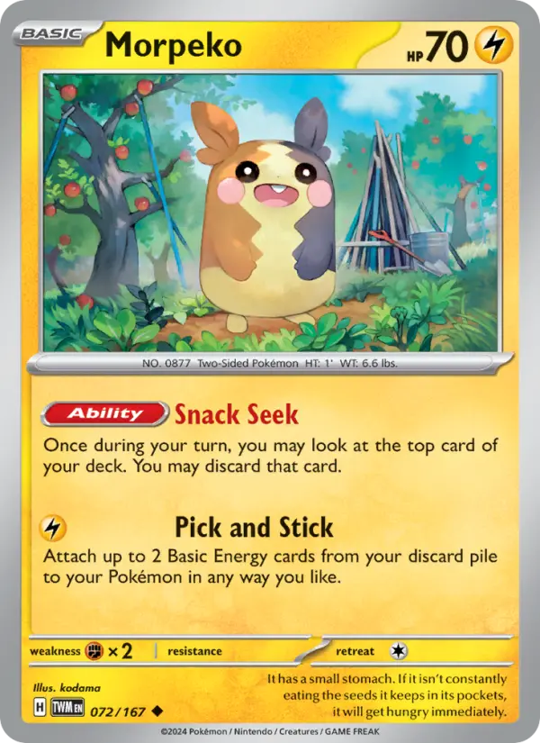Morpeko #072 — Twilight Masquerade