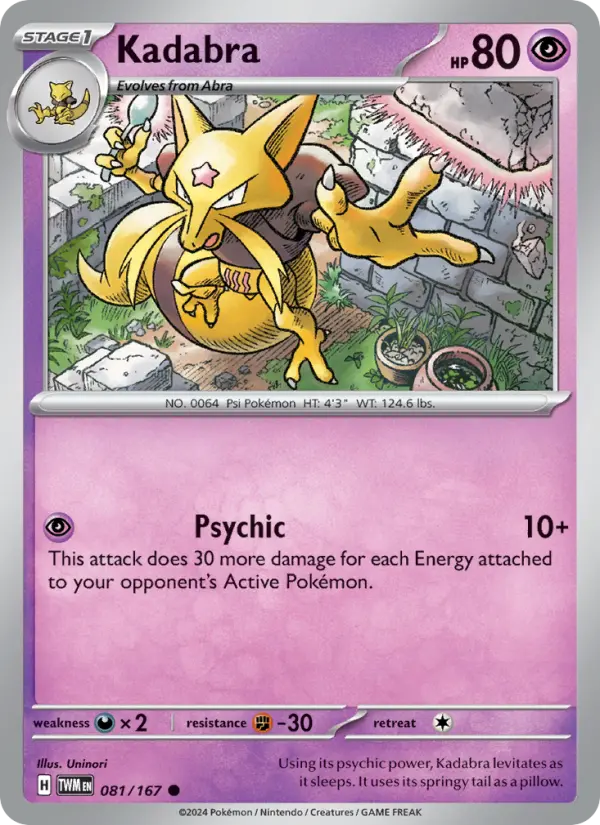 Kadabra #081 — Twilight Masquerade