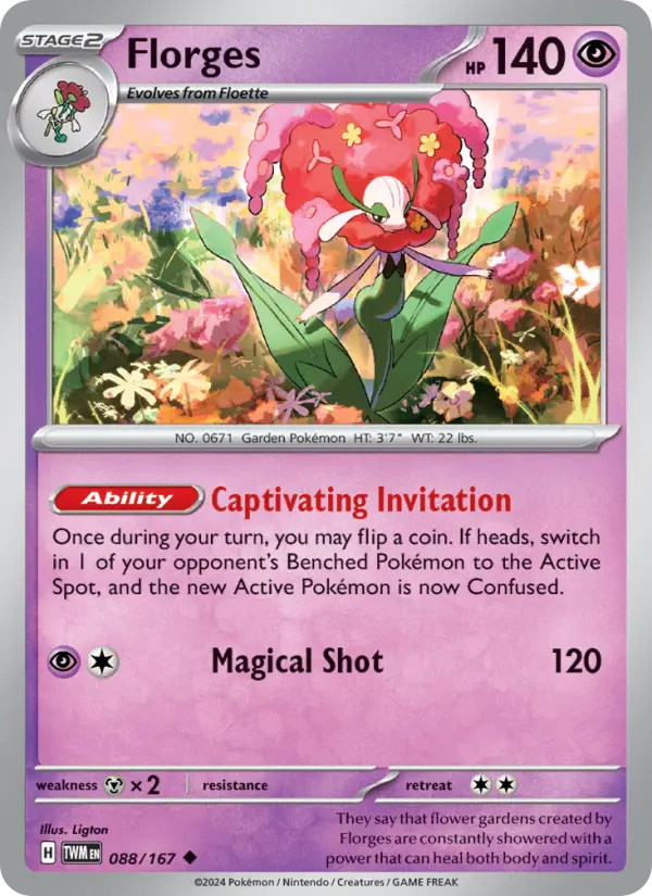 Florges #088 — Twilight Masquerade