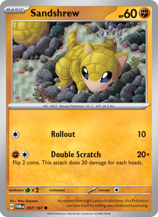 Sandshrew #097 — Twilight Masquerade