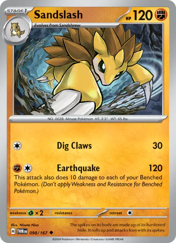 Sandslash #098 — Twilight Masquerade
