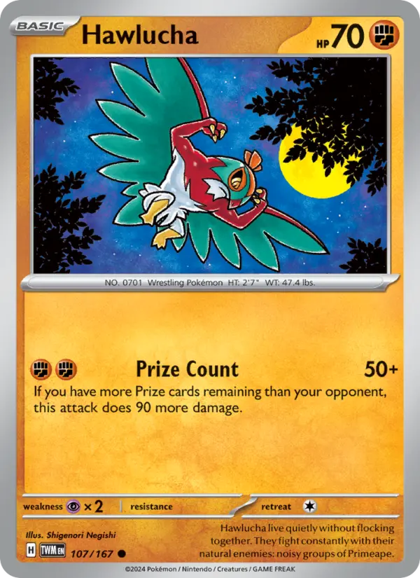 Hawlucha #107 — Twilight Masquerade