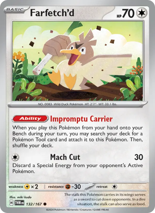 Farfetch'd #132 — Twilight Masquerade