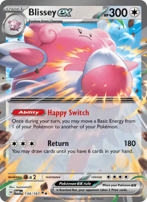 Blissey ex #134 — Twilight Masquerade
