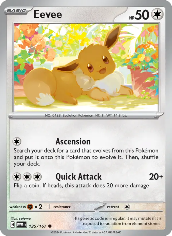 Eevee #135 — Twilight Masquerade