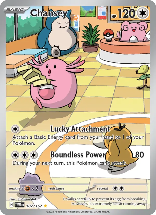 Chansey #187 — Twilight Masquerade