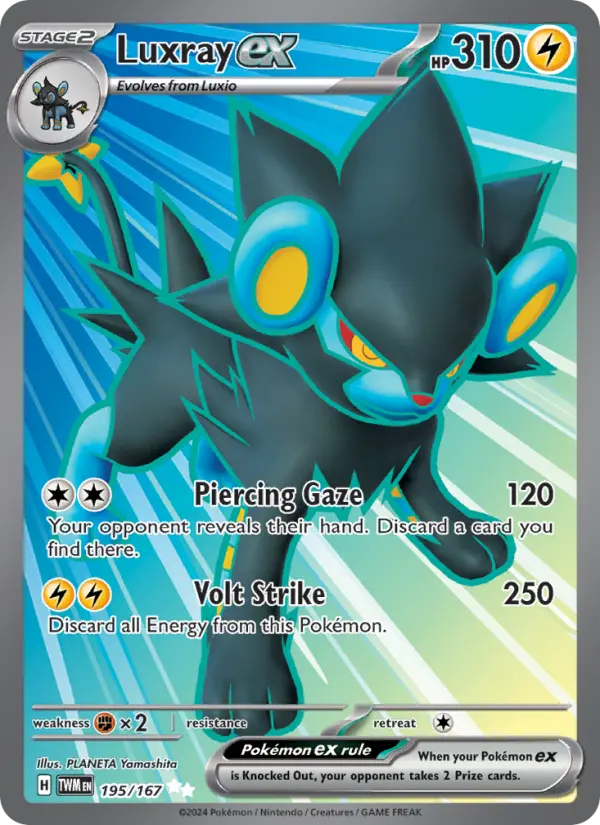 Luxray ex #195 — Twilight Masquerade