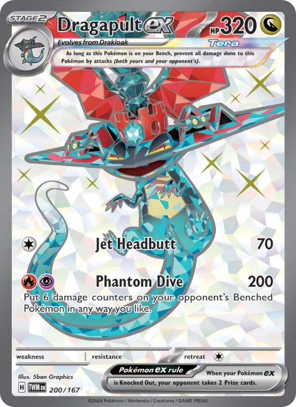 Dragapult ex #200 — Twilight Masquerade