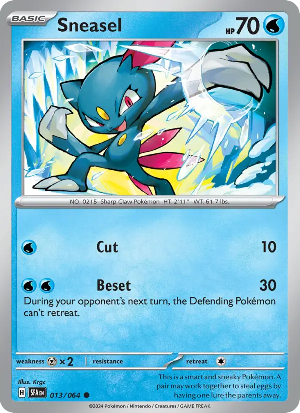 Sneasel #013 — Shrouded Fable