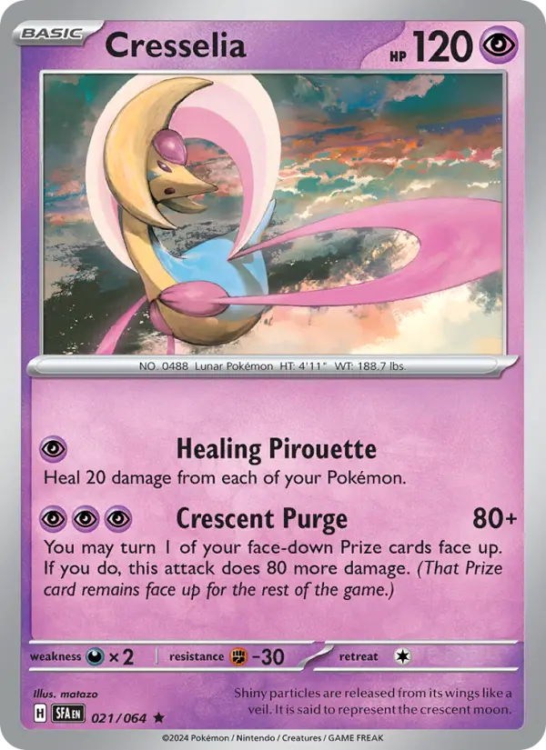 Cresselia #021 — Shrouded Fable
