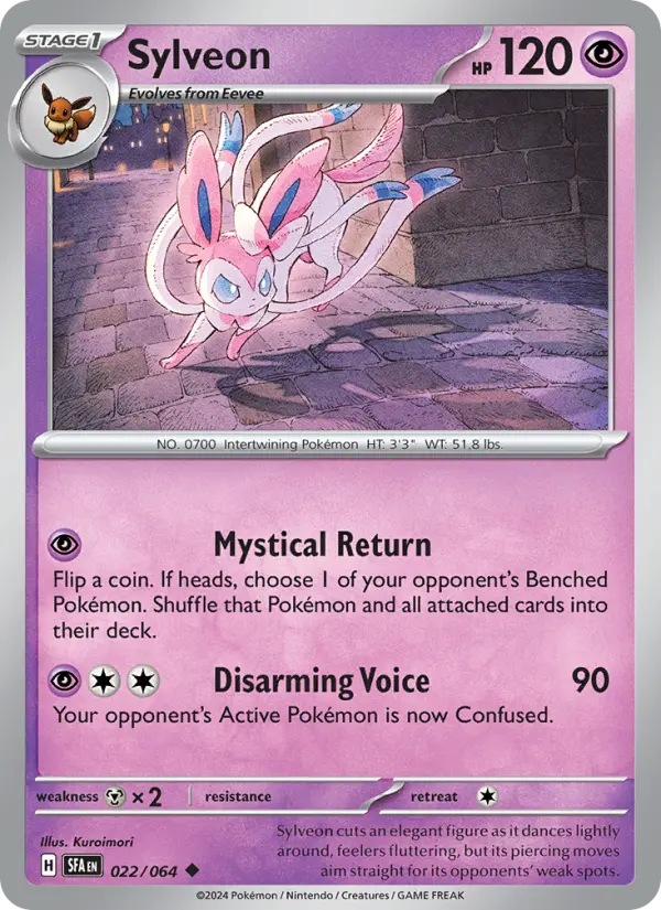Sylveon #022 — Shrouded Fable