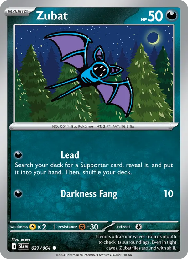Zubat #027 — Shrouded Fable