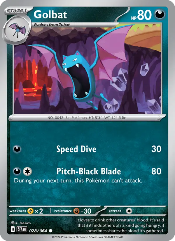 Golbat #028 — Shrouded Fable