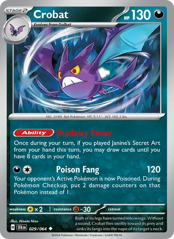 Crobat #029 — Shrouded Fable