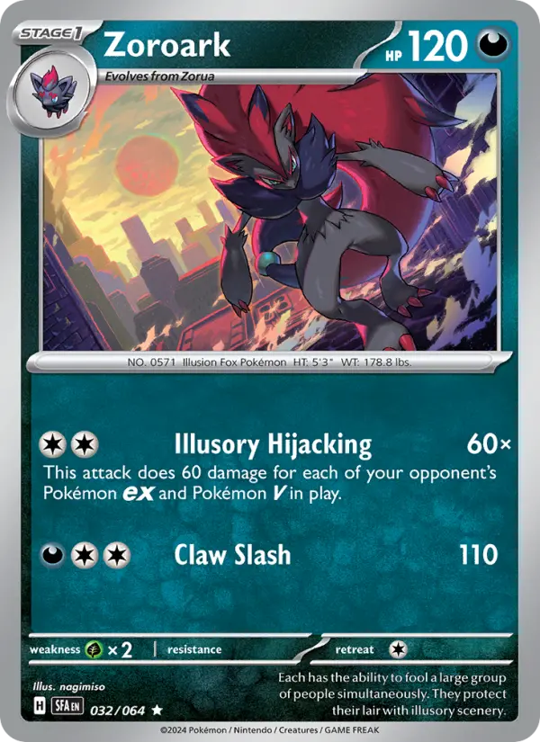 Zoroark #032 — Shrouded Fable