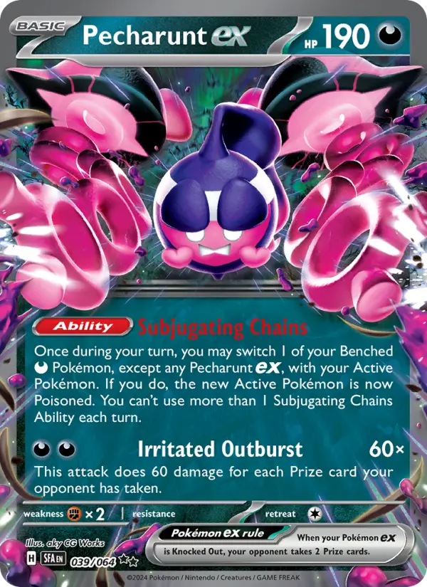 Pecharunt ex #039 — Shrouded Fable