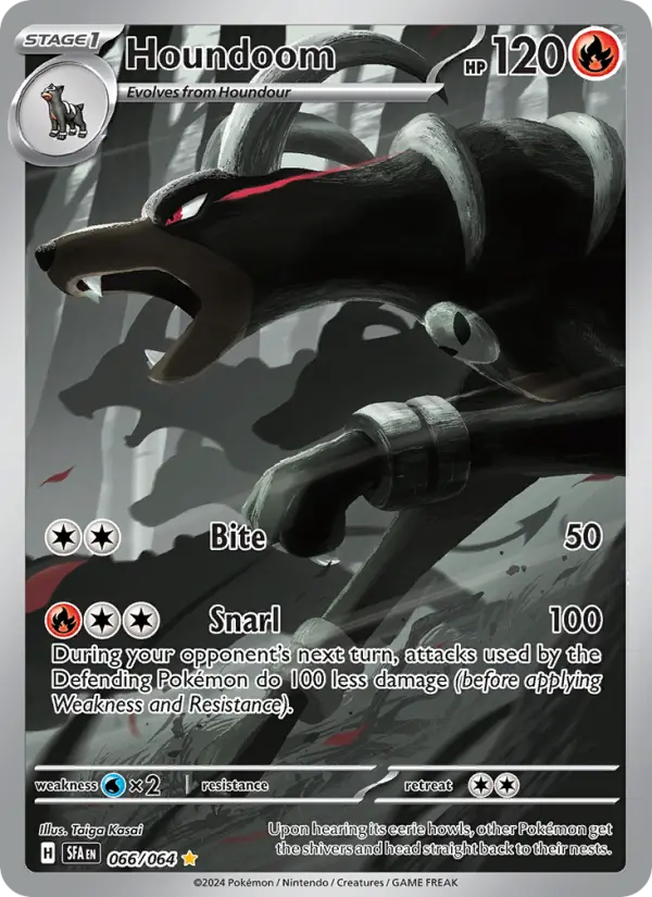Houndoom #066 — Shrouded Fable