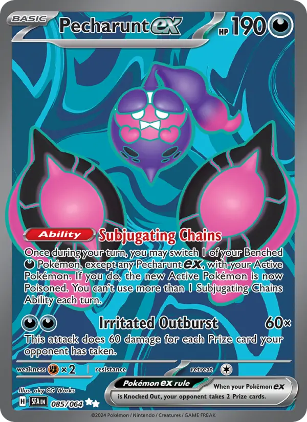 Pecharunt ex #085 — Shrouded Fable
