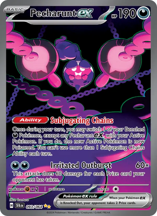 Pecharunt ex #093 — Shrouded Fable