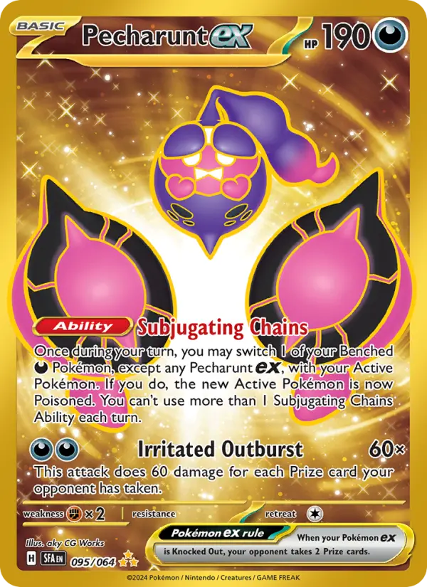 Pecharunt ex #095 — Shrouded Fable