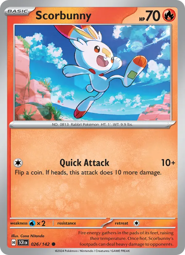 Scorbunny #026 — Stellar Crown