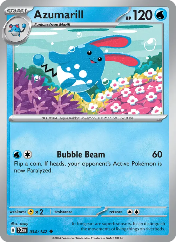 Azumarill #034 — Stellar Crown
