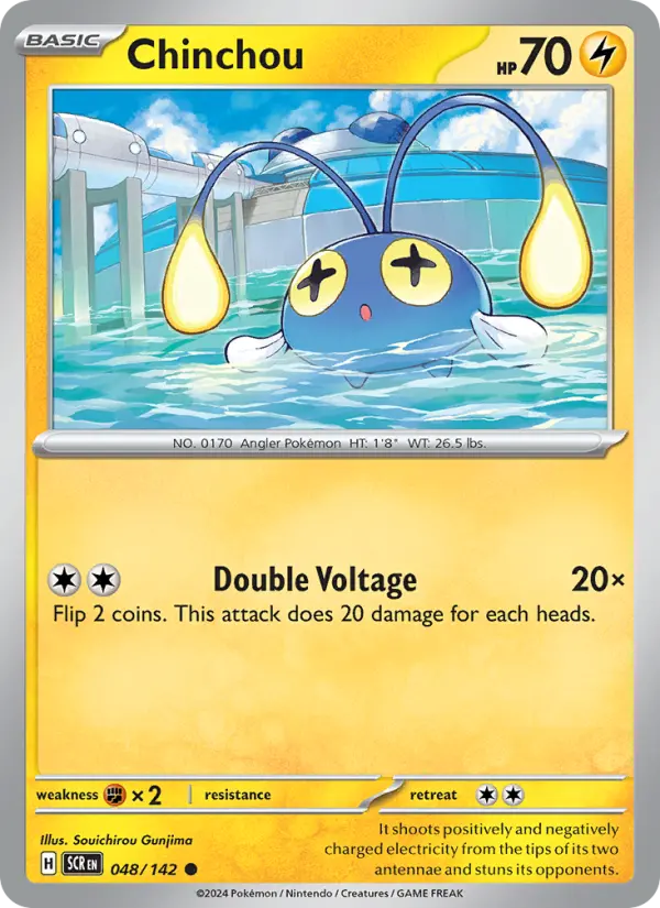 Chinchou #048 — Stellar Crown