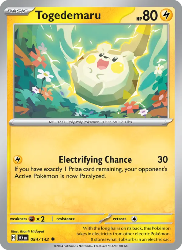 Togedemaru #054 — Stellar Crown
