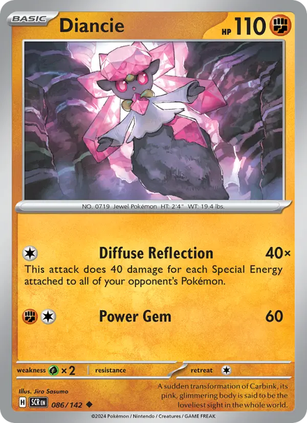 Diancie #086 — Stellar Crown