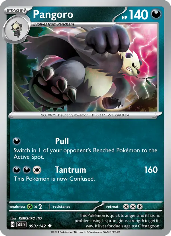 Pangoro #093 — Stellar Crown