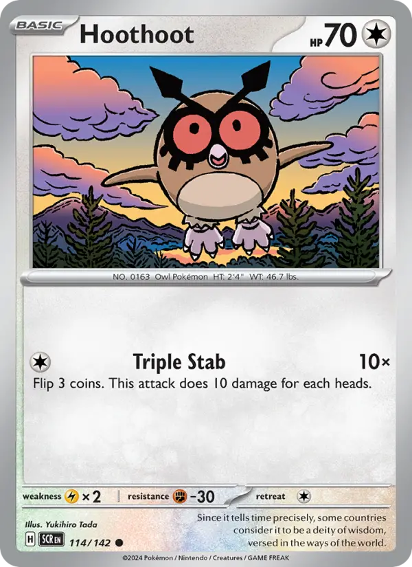 Hoothoot #114 — Stellar Crown