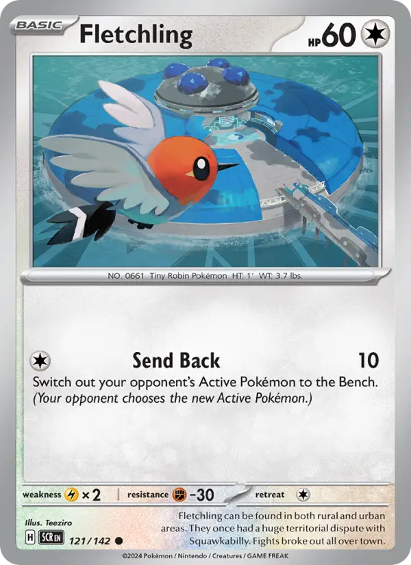 Fletchling #121 — Stellar Crown