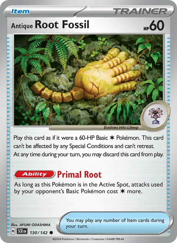 Antique Root Fossil #130 — Stellar Crown