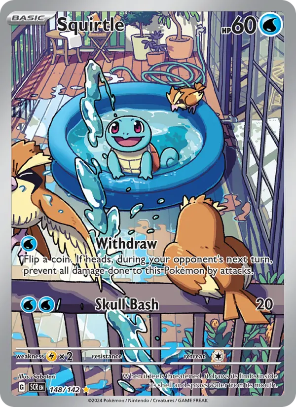 Squirtle #148 — Stellar Crown