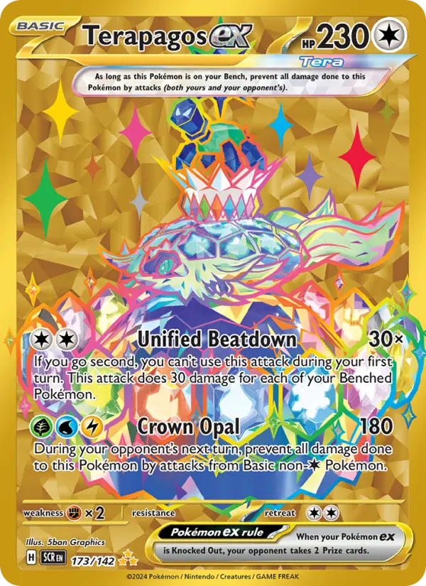 Terapagos ex #173 — Stellar Crown