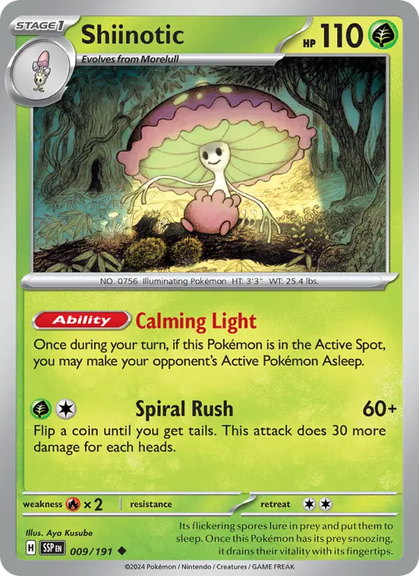 Shiinotic #009 — Surging Sparks