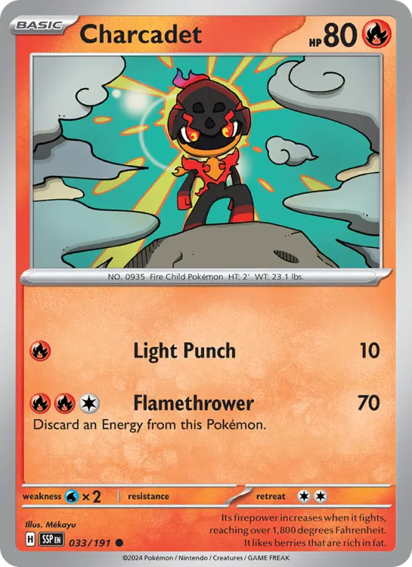 Charcadet #033 — Surging Sparks