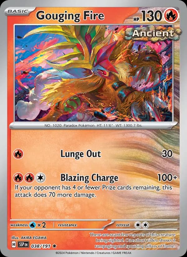 Gouging Fire #038 — Surging Sparks