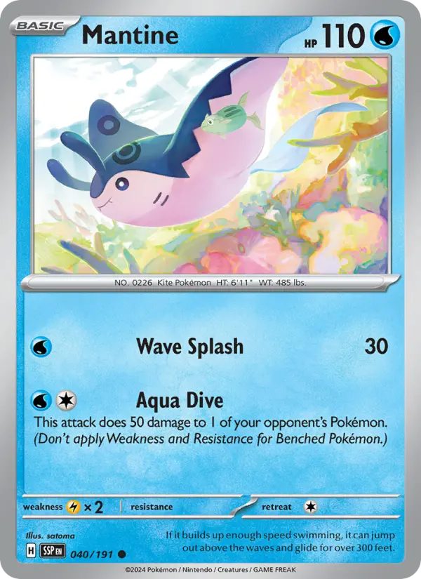 Mantine #040 — Surging Sparks