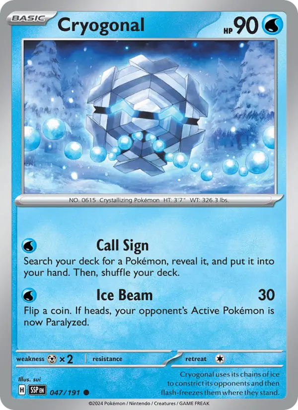 Cryogonal #047 — Surging Sparks