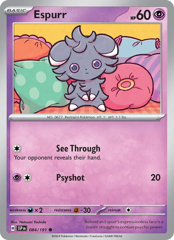 Espurr #084 — Surging Sparks