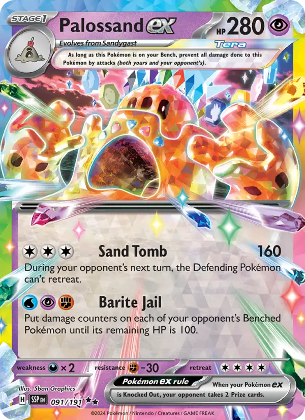 Palossand ex #091 — Surging Sparks
